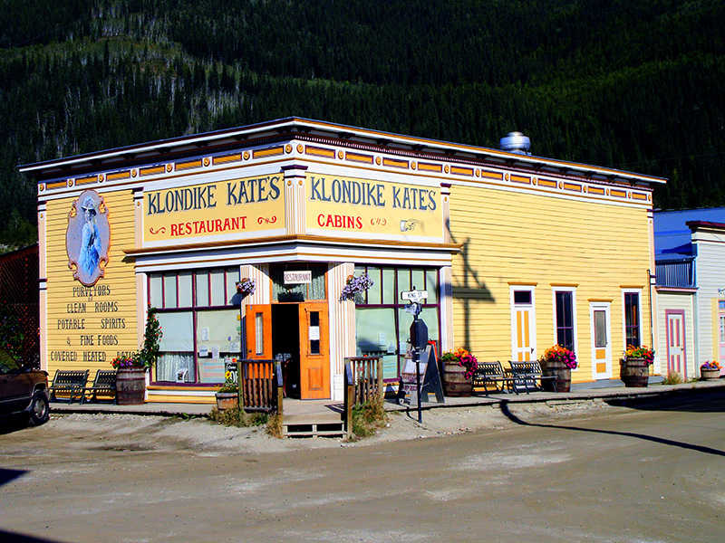 El camino del oro hacia el Klondike. Dawson City