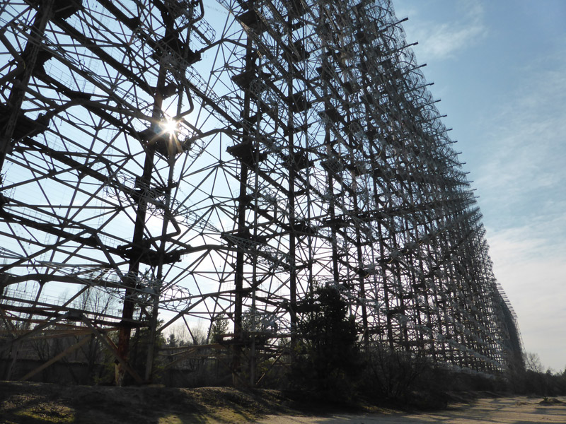 Chernóbil: Radar anti-misiles soviético DUGA-3