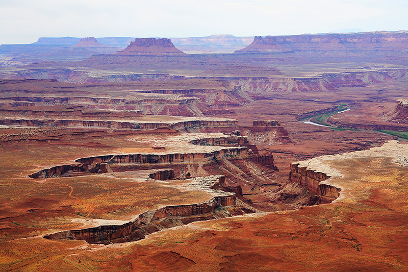 Vistas desde Grand View Point Road, Canyonlands