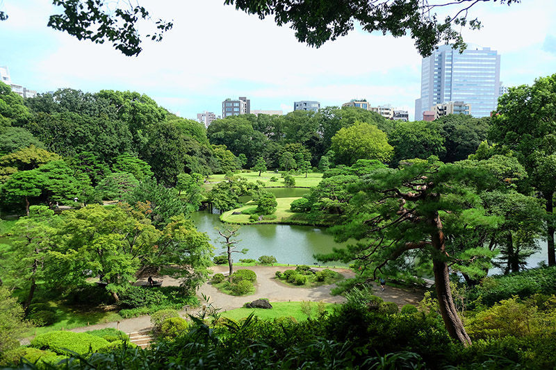 Jardín Rikugi-en.