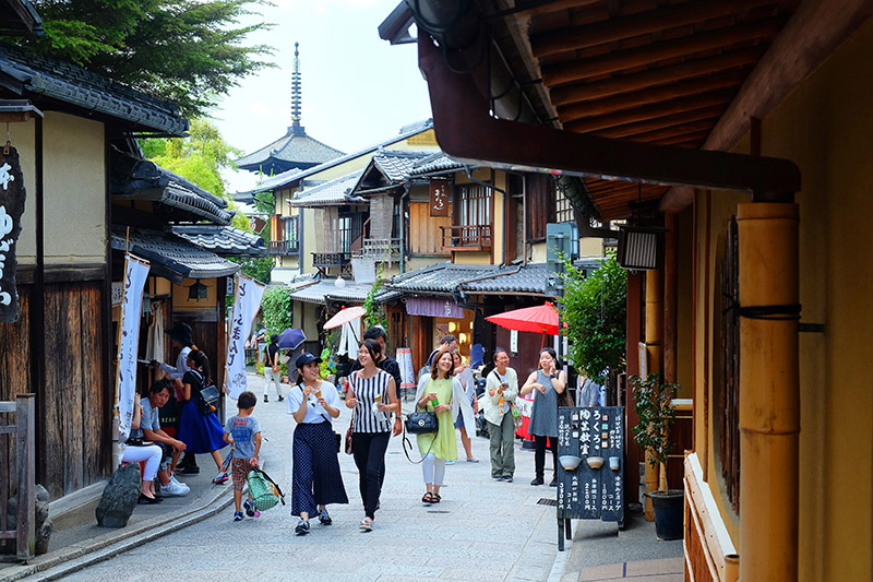 Gion, el histórico barrio de las geishas. Japon