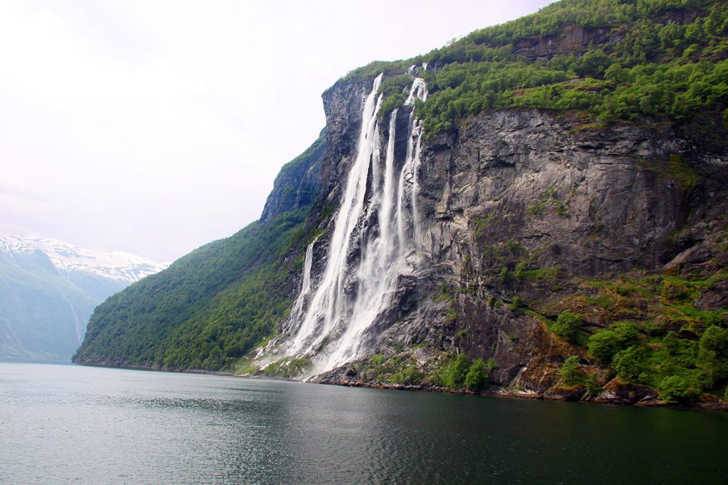 Las cascada de Las Siete Hermanas