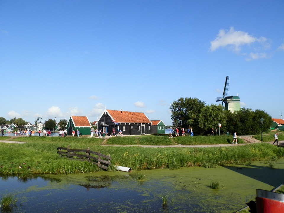 holanda debajo del nivel del mar