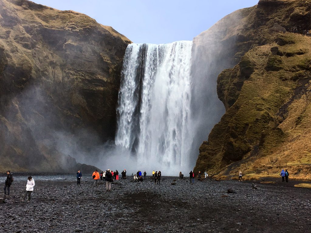 Cascada de Skögafoss