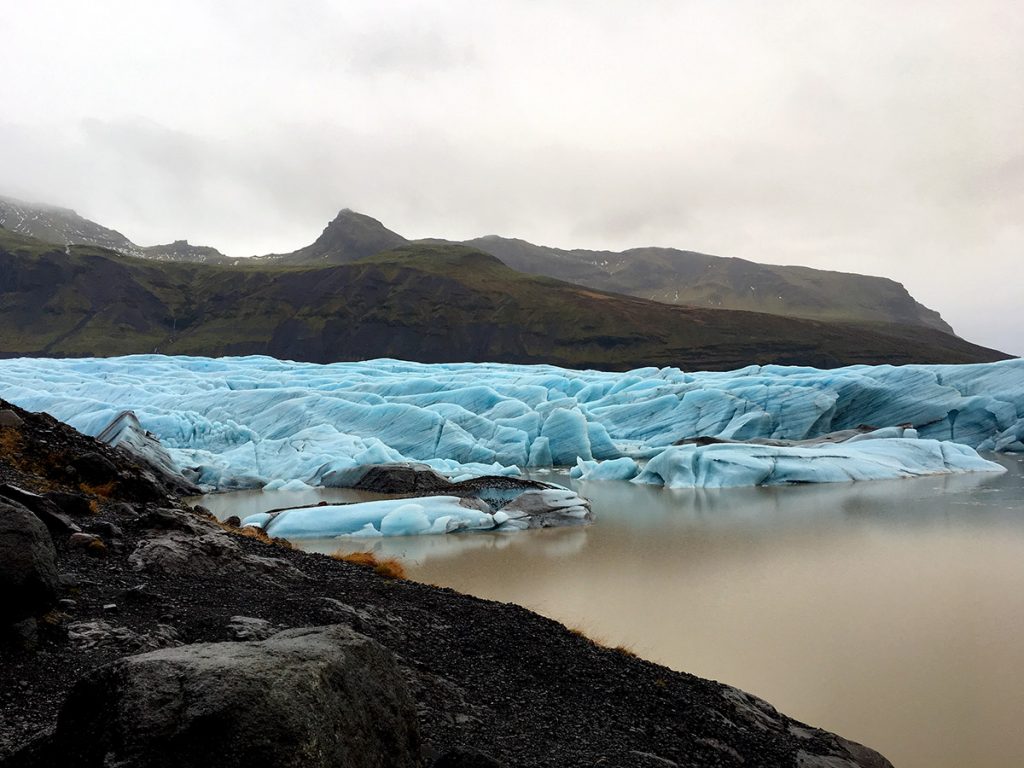 El glaciar Svinafellsjökull