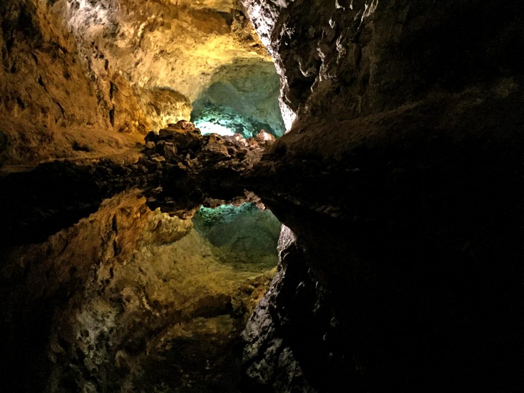 Isla de Lanzarote. Cueva de los Verdes