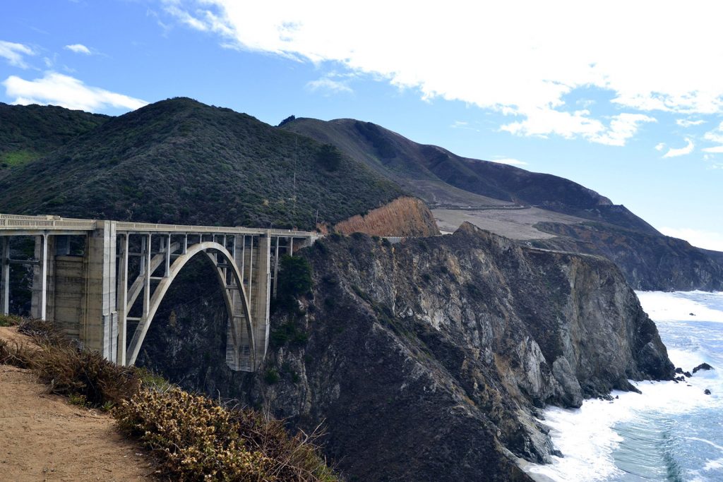 costa Oeste de Estados Unidos. Bixby Creek Bridge