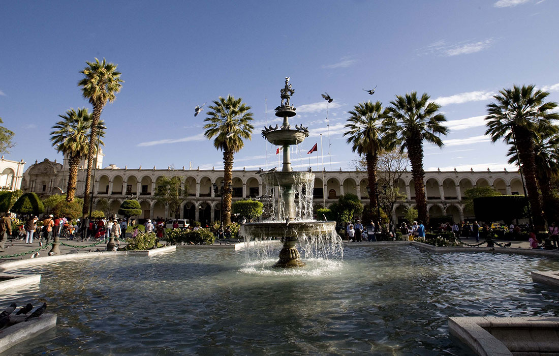 Arequipa, Plaza de Armas