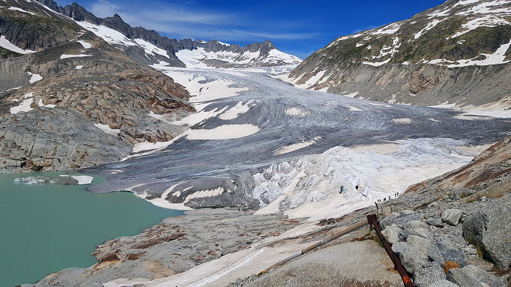 Glaciar del Ródano