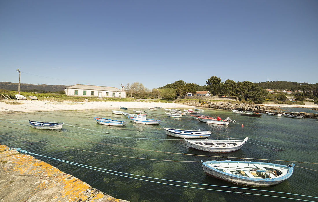 La Coruña turismo. Praia de Cabanas