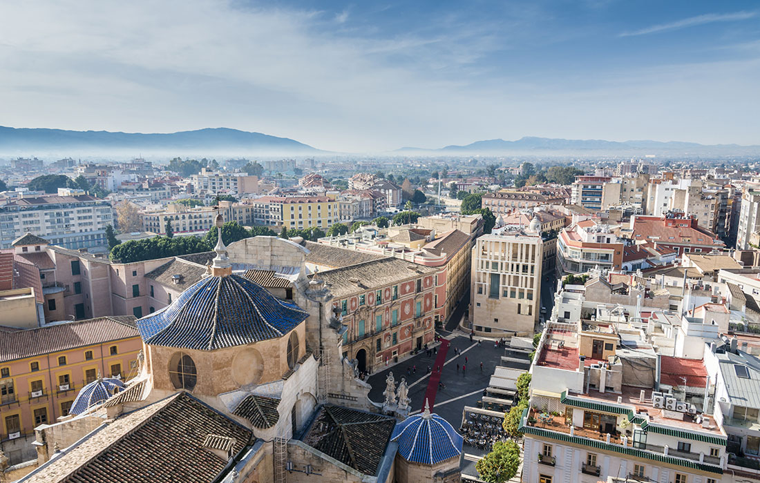 Murcia. Destinos economicos