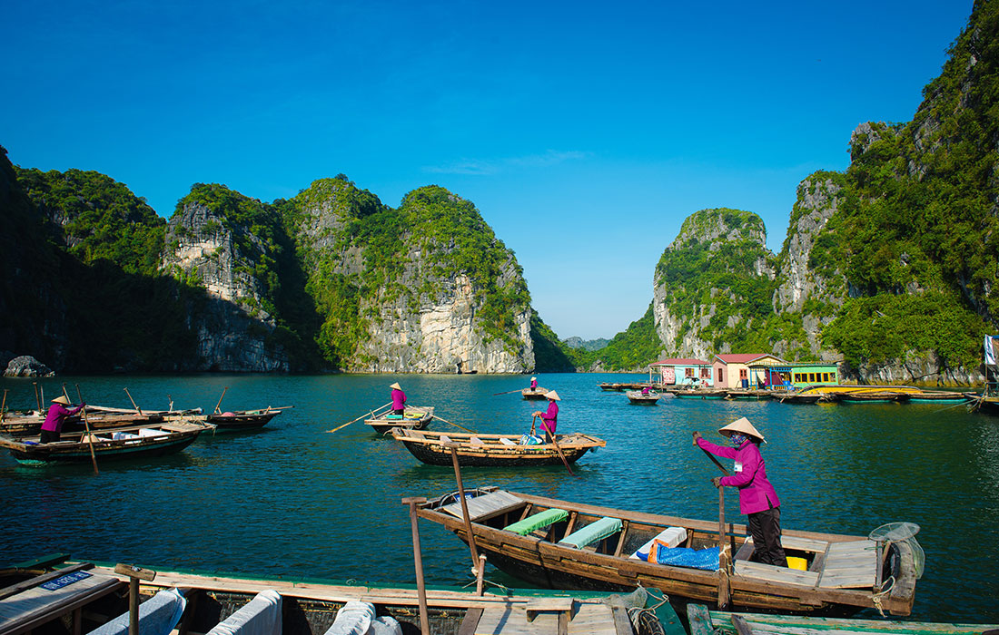 Vietnam. bahía de Halong