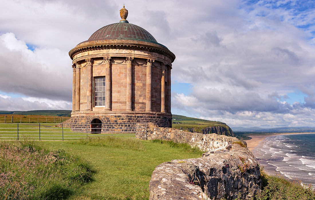 La ruta de la Calzada: Templo de Mussenden