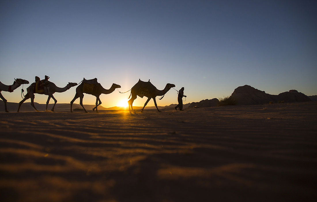 Visitar Jordania. el desierto de Wadi Rum