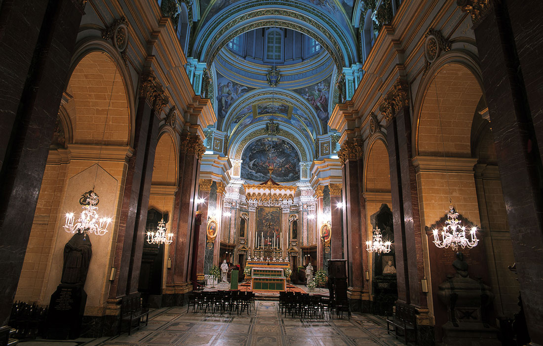 Iglesias de Malta. Catedral de San Pablo