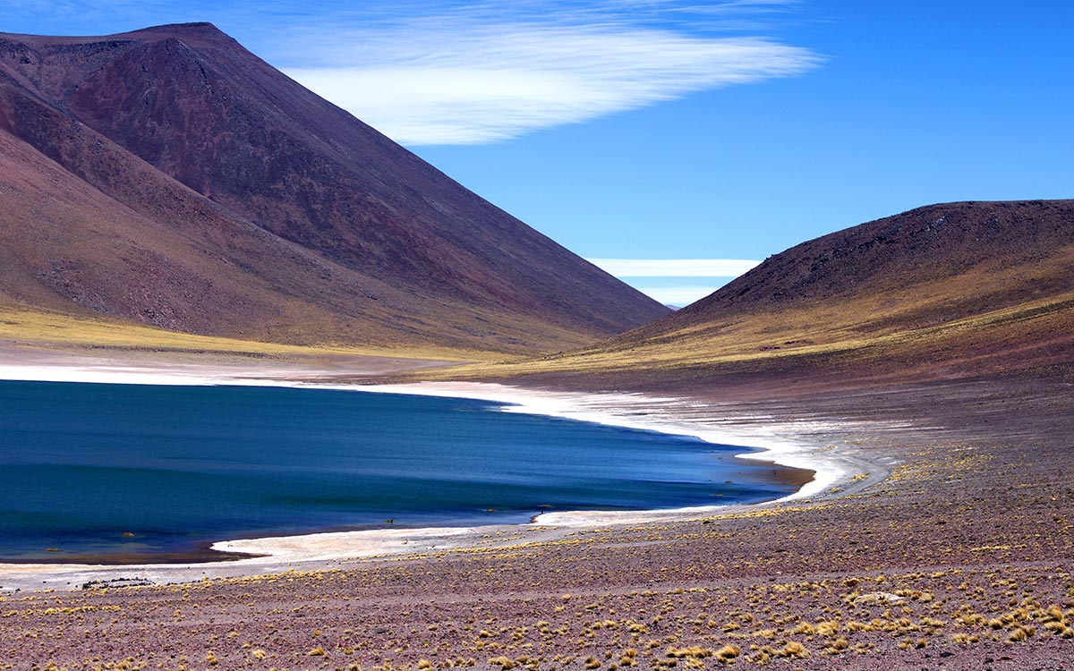 Desierto de Atacama. Laguna Miñeques