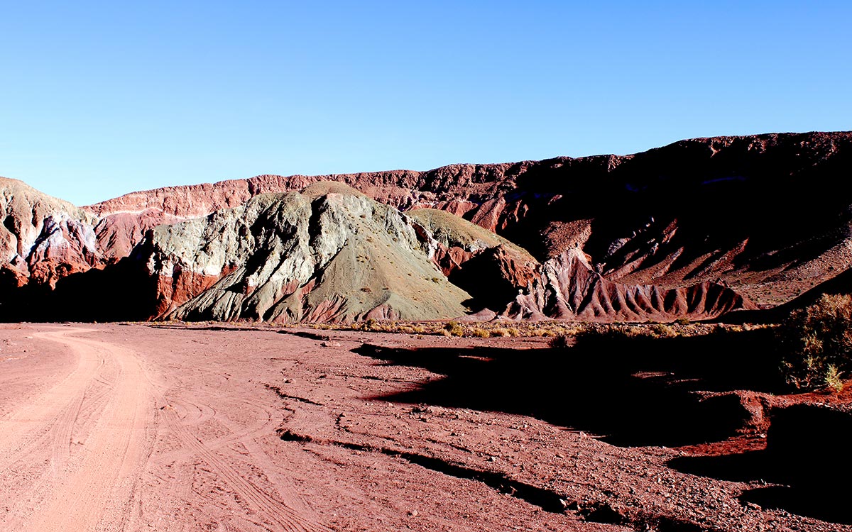 Desierto de Atacama. Valle Arco Iris